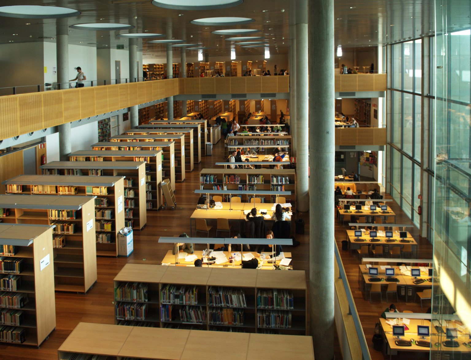 Biblioteca de Cappont, interior